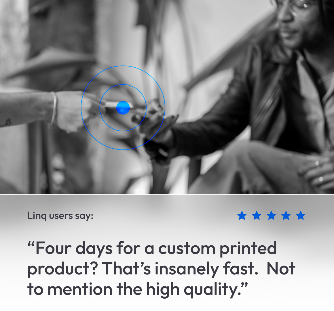Linq Card Custom Linq card custom